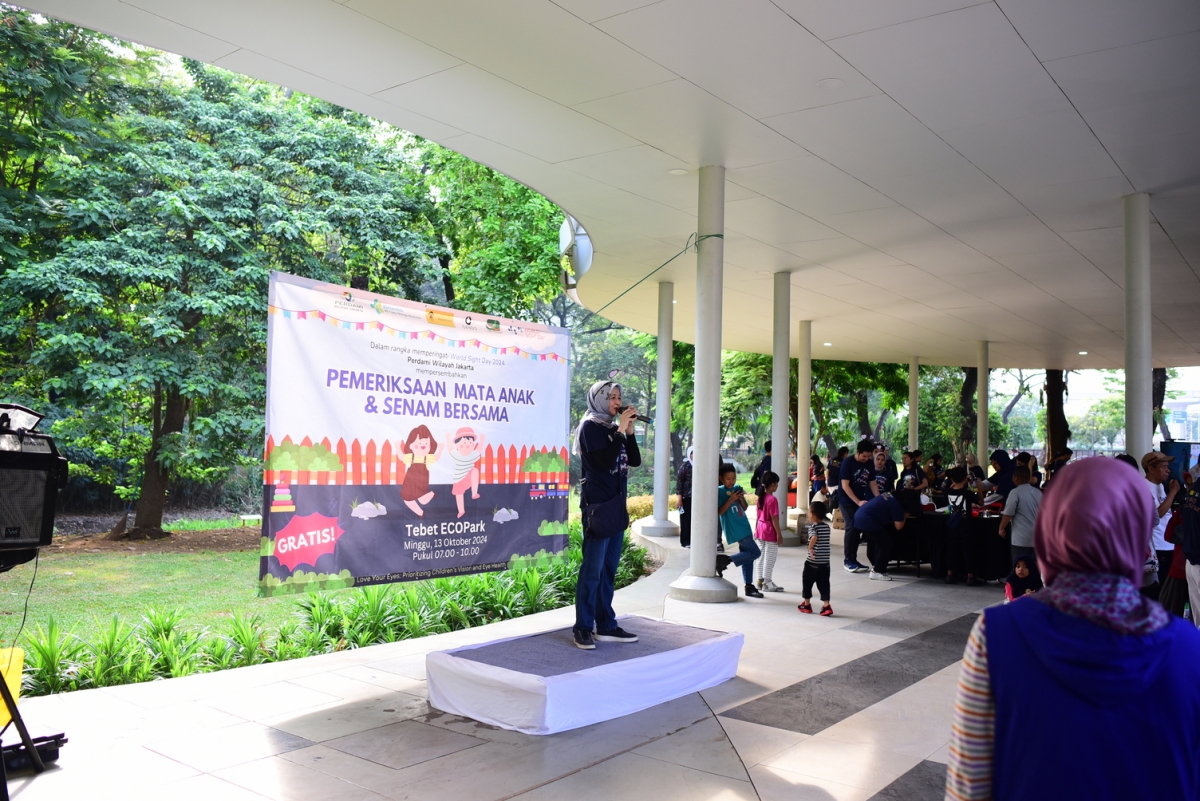 Picture World Sight Day 2024 Perdami Jakarta: Children, Love Your Eyes