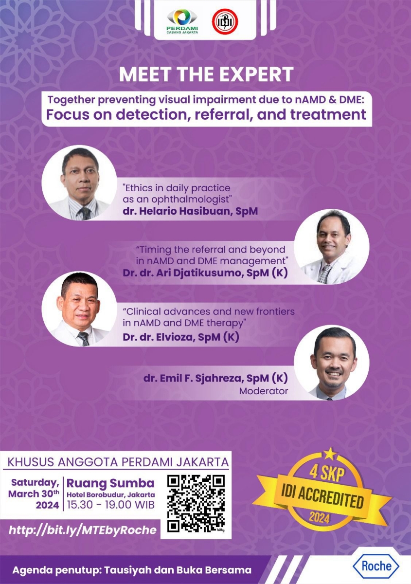 Picture Meet The Expert (MTE): Together Preventing Visual Impairment Due To nAMD & DME (Focus on Detection, Referral, and Treatment)
